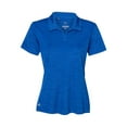 thumbnail image 2 of Adidas - Women's Mélange Polo - A403 - Collegiate Royal Melange - Size: 2XL, 2 of 3
