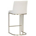 thumbnail image 7 of Sunpan Rayla 26" Modern Fabric Counter Stool in Cream/Antique Brass, 7 of 7
