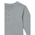 thumbnail image 3 of Garanimals Baby & Toddler Boys Henley T-Shirt, Sizes 12M-5T, 3 of 3