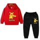 thumbnail image 3 of Conjuntos de ropa para niños, sudaderas con capucha y pantalones de dibujos animados de Pokémon, conjunto informal de 2 piezas para niños de 1 a 8 años, traje de Patrulla Canina, 3 of 5