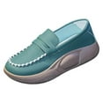 thumbnail image 2 of Chaussures Décontractées pour Femmes Confortables Légères à Enfiler Mode Douces pour Intérieur Extérieur Marche Vert 37, 2 of 8