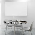 thumbnail image 6 of Musical Instrument Notes Round Tablecloth Piano Melodic Letter Twinkle Black Table Cover Table Cloth for Indoor Dining, Outdoor Picnic Parties, Camping,Fits for Table 40-44" Inches, 6 of 6
