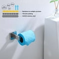 thumbnail image 6 of KOKOSIRI Toilet Paper Holder Toilet Roll Holder Bathroom Kitchen Washroom T-304 Stainless Steel Wall Mounted Polished Chrome B2003CH, 6 of 8