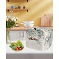 thumbnail image 5 of Blue Eucalyptus Coastal Stand Mixer Dust Cover with Storage Pocket & Handles, Starfish Shell Summer Fits All Tilt Head & Bowl Lift Kitchen Appliance Cover Organizer Bag Accessories, 6-8 Quart, 5 of 6