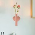 thumbnail image 4 of unbranded Florero De Tubo Metálico Montado En Pared En Color Oro Rosa Para Flores Y, 4 of 7