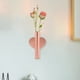 thumbnail image 4 of unbranded Florero De Tubo Metálico Montado En Pared En Color Oro Rosa Para Flores Y, 4 of 7