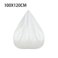 thumbnail image 2 of Inteprter Bean Bag Funda para silla Dormitorio Hotel Sofá Liner Protector Extraíble Beanbag Hogar Funda decorativa de color sólido Conjuntos de muebles de sala de estar 100x120cm, 2 of 6