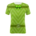 thumbnail image 4 of QIPOPIQ T-Shirts à Manches Courtes pour Femmes Col Rond T-Shirts de la Saint-Patrick Hauts T-Shirt Shamrock T-Shirt Vert Tunique T-Shirts de la Saint-Patrick Imprimés T-Shirts de Vacances Col Rond pour Dames T-Shirts Graphiques Offres, 4 of 4