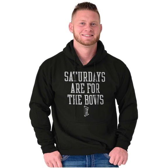Saturdays Are For the Bows Hunting Unisex Plus Fleece Graphic Hoodie Brisco Brands 2X