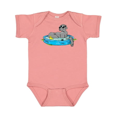 

Inktastic Dog Days of Summer The Water s Fine Gift Baby Boy or Baby Girl Bodysuit