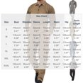 thumbnail image 3 of Dpjklzsn Men's Corduroy 2 Piece Outfit Set, Collared Button Pullover Shirt with Drawstring Cargo Pants and Pockets, 3 of 5