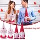 thumbnail image 4 of 2Pcs Valentines Day Gnomes Decorations, Handmade Valentine Gnome Decor Mr & Mrs, 4 of 5