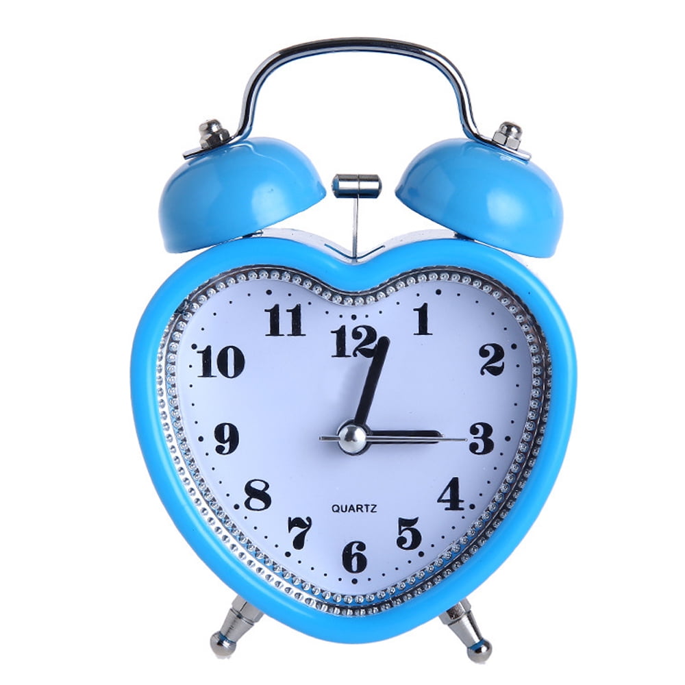 Classic Twin Bell Alarm Clock Bedroom Accessories Desk Accessories