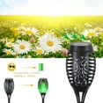 thumbnail image 6 of 6 Pack Solar Flame Lights, Solar Flickering Garden Lights, Solar Powered Lawn Lights for Garden Decor, Waterproof Outdoor Flame Lights for Patio Path Yard Decoration, 6 of 6