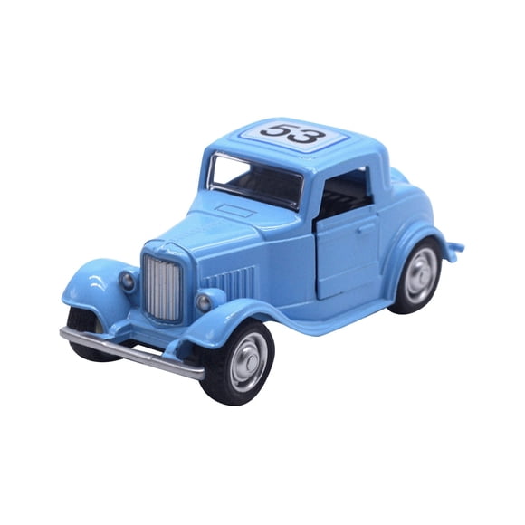 Educational Hardtop Car Model Classic Retro Vehicle Collectible Brain Teaser Toy For Kids And Adults