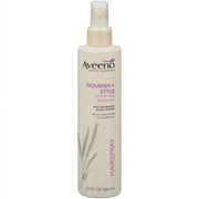 Johnson & Johnson Aveeno Active Naturals Nourish + Style Hairspray, 9 oz