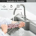thumbnail image 6 of Coolnut Cute Xmas Train Kitchen Sink Splash Guard 2 Packs Faucet Absorbent Mats Christmas Tree Faucet Handle Drip Catcher Quickly Drying Mat for Kitchen Counter Bathroom, 30"x5.5", 6 of 7