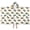 Tractor and Stars, variant on Tractor and Leaves White Pattern Teens Hooded Bath Towel Wrap for Ages 3 To 12,Quick Dry Lightweight Soft Microfiber Bath Beach Pool,50"x30"