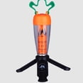 thumbnail image 3 of Linterna LED para Acampar Recargable Por USB 2000mAh Con Forma Zanahoria () Naranja, 3 of 5