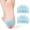 Blue, variant on Breathable Forefoot Pads - for Women and Men Metatarsal Pads - Soft Gel Cushioning Ball of Foot Cushions for Callus Bunion Chafing Feet Pain Relief - 2 Pairs (blue)