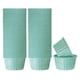 thumbnail image 1 of 100pcs 3.5oz Moldes para Magdalenas de Papel de Tamaño Estándar Envoltorios Antiadherentes Desechables para Bodas Cumpleaños Navidad Postres Azul y Verde, 1 of 6