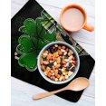 thumbnail image 3 of St. Patrick's Day Kitchen Dish Towels for Drying Dishes Set of 3, Spring Green Shamrock Gold Lucky Love Black Waffle Weave Microfiber Hand Tea Bathroom Towels Quick Dry & Absorbent Towel 12x12, 3 of 7