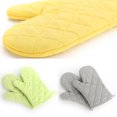thumbnail image 4 of Cheers Cotton Oven Mitt Heat Proof Resistant Protector Kitchen Cooking Pot Holder Glove, 4 of 7