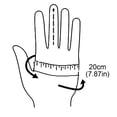 thumbnail image 7 of opvise Durable Waterproof Thorn Resistant Anti Skid Outdoor Gardening Protective Gloves Blue + White, 7 of 7
