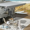 thumbnail image 3 of JONATHAN Y SMB108I-9 Ourika Moroccan Geometric Textured Weave Cream/Black 9 ft. x 12 ft. Indoor/Outdoor Area Rug, Pet Friendly, Stain Resistant, Easy to Clean, for Patio, Living Room, Bedroom, 3 of 12
