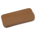 thumbnail image 1 of Bolsa de brochas de maquillaje de silicona Unique Bargains organizador de brochas de maquillaje portátil marrón, 1 of 1