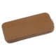 thumbnail image 1 of Bolsa de brochas de maquillaje de silicona Unique Bargains organizador de brochas de maquillaje portátil marrón, 1 of 1