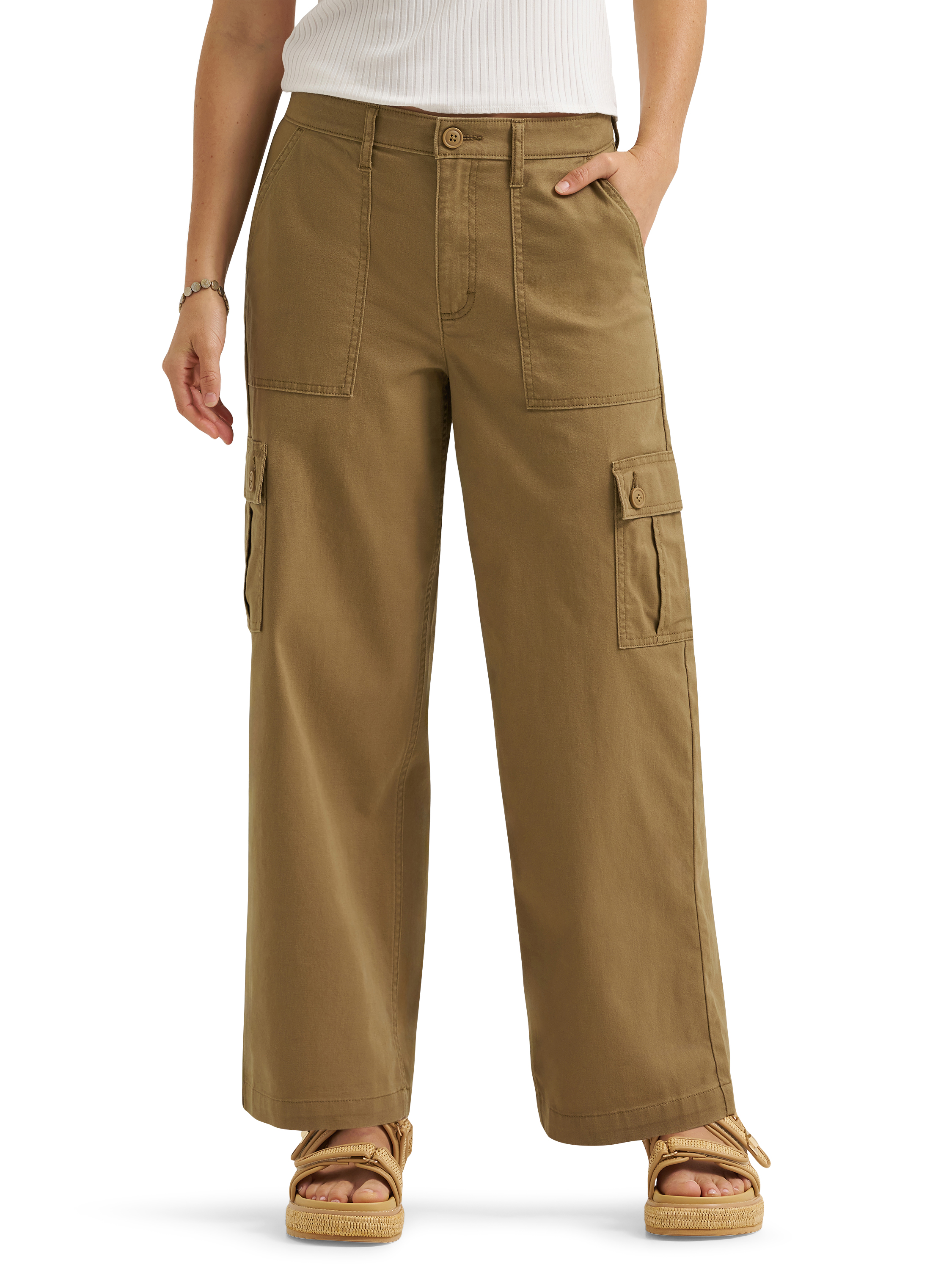 Lee® Women's Heritage Loose Fit Straight Cargo Pant, Sizes 0-18