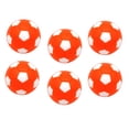 thumbnail image 3 of 6pcs 32mm futbolín futbolín balones futbolín fussball reemplazo naranja Sunnimix Reemplazo de balón de fútbol de mesa, 3 of 8