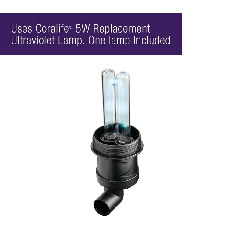 Coralife Biocube Ultraviolet Sterilizer Mini 5 Watt UV Lamp