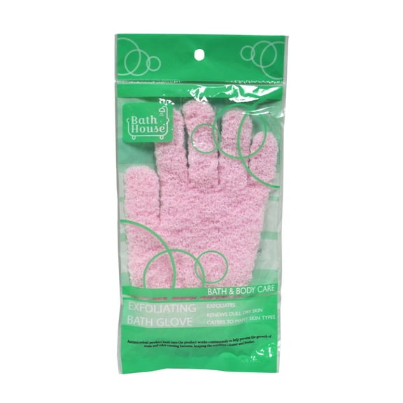 Exfoliating Bath Glove Pink