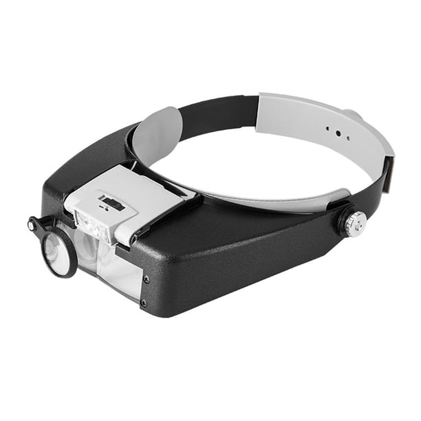 Lupa LED Manos Libres Kuymtek HD Suministros Reparación Relojes Gris