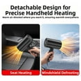 thumbnail image 5 of Portable Car Heater 12V Fast Heating Handheld Air Purifier Defroster Defogger, 5 of 9