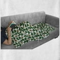 thumbnail image 6 of Avocado Soft Flannel Fleece Throw Blanket, Pattern with Doodle Avocado Slices Cut in Half and Leaves Print, Cozy Plush for Indoor and Outdoor Use, 60" x 80", Emerald Pale Green Brown, by Ambesonne, 6 of 6