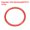 Red, variant on Uxcell 4.3" Dia Round Purse Handles Handbag Handle Replacement for DIY Making, 10Pack Clear