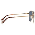 thumbnail image 3 of POLAROID CORE PLD 2089/S/X YEK XN Sunglasses Gold Havana Frame Silver Mirror, 3 of 3