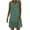 Green, variant on Drses Women's Casual Dresses Sleeveless Dress Women's Summer Print Casual Loose Sleevless V-Neck Dress