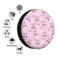 thumbnail image 4 of Naloa Rabbit Face PVC Leather Spare Tire Wheel Cover for Car Truck SUV Camper Trailer Universal Fit many size16 inch, 4 of 6