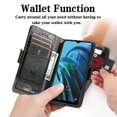 thumbnail image 3 of Compatible avec Tcl 30 Xe 5g Étui Portefeuille en Cuir Blocage Rfid Porte-Cartes Folio Rabattable Antichoc, 3 of 3