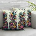 thumbnail image 3 of GOSMITH Decorative Throw Pillow Covers Pineapple Pillow Cases Cushion Cover Pillowcase for Couch Bed Sofa Patio Car, 3 of 5