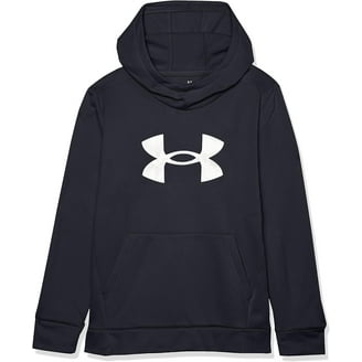 Under Armour Girls Fleece Dl Logo Hoodie, Cool Gear, Purple Youth