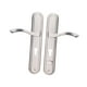 thumbnail image 4 of Manijas de puerta de seguridad con paneles estrechos, puerta de madera, cerradura elegante, manijas de palanca funcionales y resistentes de acero inox Apertura a la izquierda, 4 of 9