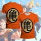thumbnail image 1 of Camisetas de Dragon Ball Z para niños, ropa de gran tamaño, Son Goku, Super Saiyan, manga corta, Blanco, Negro, Naranja, Jersey transpirable QYM unisex, 1 of 2