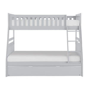 Twin/Full Bunk Bed with Twin Trundle