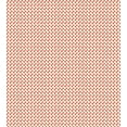 thumbnail image 3 of Abstract Duvet Cover Set, Rounded Small Shapes Conceptual Herringbone Pattern Design Minimalist Maze Inspired, Decorative 2 Piece Bedding Set with 1 Pillow Shams, Twin Size, Red Cream, by Ambesonne, 3 of 3