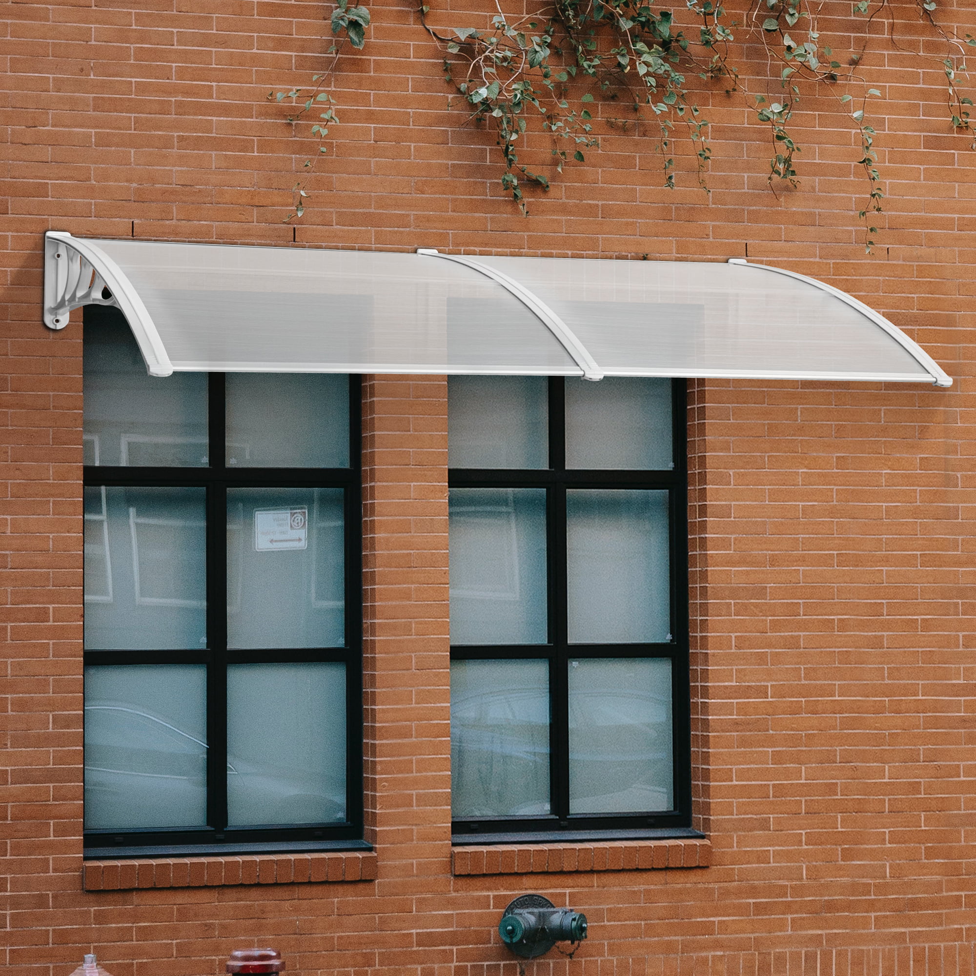 Classic Rainbo Window Awnings - Sunbrella Fabric Classic Style Awning - 24  to 96 Wide